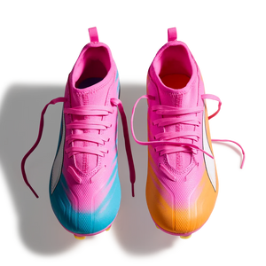 PUMA JR ULTRA 6 MATCH FG POISON PINK/SUN STREAM