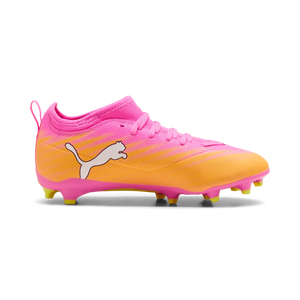 PUMA JR ULTRA 6 MATCH FG POISON PINK/SUN STREAM