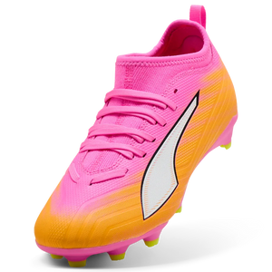PUMA JR ULTRA 6 MATCH FG POISON PINK/SUN STREAM