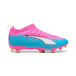 PUMA JR ULTRA 6 MATCH FG POISON PINK/SUN STREAM