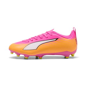 PUMA JR ULTRA 6 PLAY FG POISON PINK/SUN STREAM