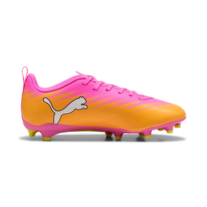 PUMA JR ULTRA 6 PLAY FG POISON PINK/SUN STREAM