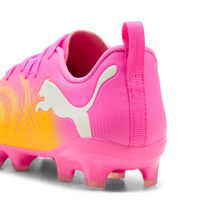 PUMA JR FUTURE 9 PLAY FG POISON PINK/SUN STREAM