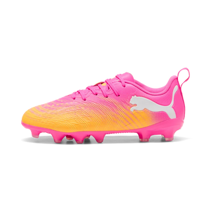 PUMA JR FUTURE 9 PLAY FG POISON PINK/SUN STREAM