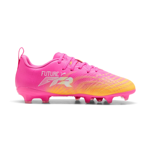 PUMA JR FUTURE 9 PLAY FG POISON PINK/SUN STREAM
