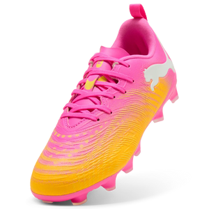 PUMA JR FUTURE 9 PLAY FG POISON PINK/SUN STREAM