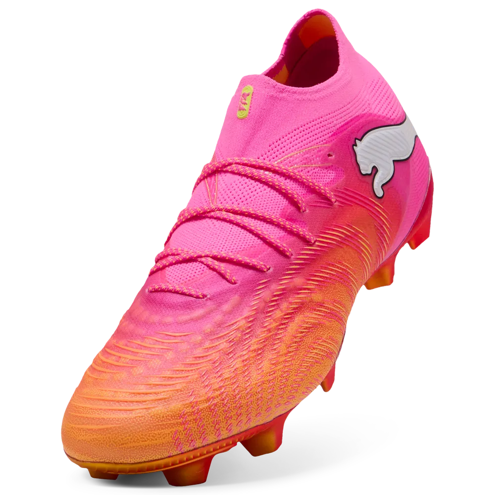 PUMA FUTURE 9 ULTIMATE FG POISON PINK/SUN STREAM