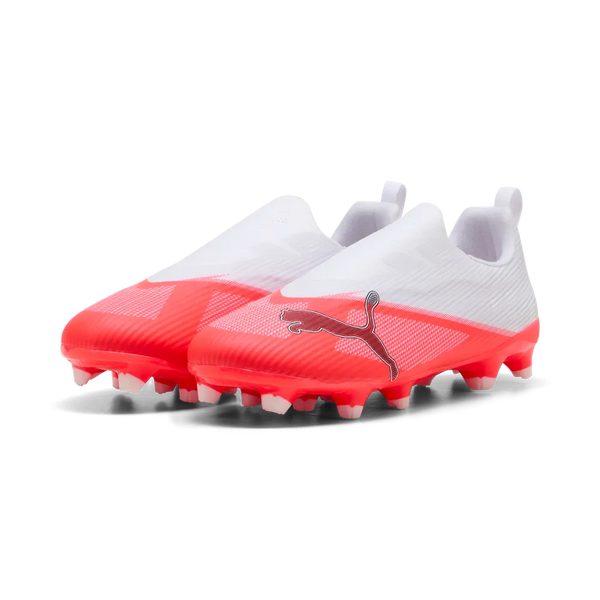 PUMA JR ULTRA NITRO MATCH LL FG ULTRA RED/WHITE