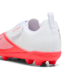 PUMA JR ULTRA NITRO PLAY VEL FG ULTRA RED/WHITE
