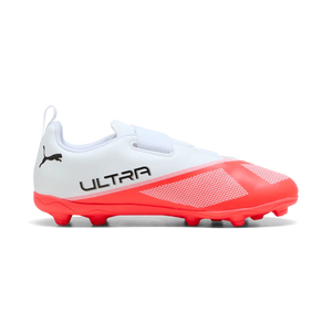 PUMA JR ULTRA NITRO PLAY VEL FG ULTRA RED/WHITE