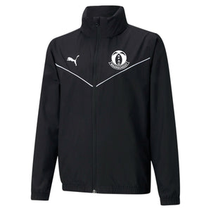 PUMA JR KFAC WAARSCHOOT TEAMRISE ALL WEATHER JACKET BLACK