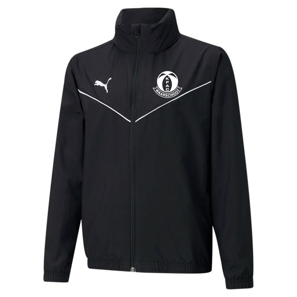 PUMA JR KFAC WAARSCHOOT TEAMRISE ALL WEATHER JACKET BLACK