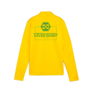 PUMA VMG TEAMGOAL TRAINING 1/4 ZIP Faster Yellow