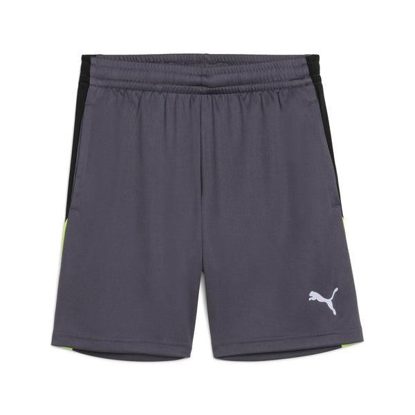 PUMA JR INDIVIDUAL LIGA TR SHORT GALACTIC GRAY/YELLOW
