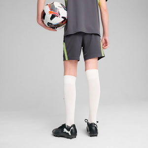 PUMA JR INDIVIDUAL LIGA TR SHORT GALACTIC GRAY/YELLOW