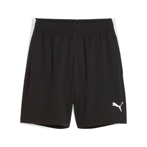 PUMA JR INDIVIDUAL LIGA TR SHORT BLACK/WHITE/ULTRA BLUE