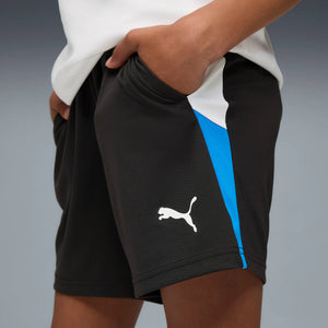 PUMA JR INDIVIDUAL LIGA TR SHORT BLACK/WHITE/ULTRA BLUE