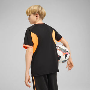 PUMA JR INDIVIDUAL LIGA GRAPHIC TR JERSEY BLACK/HEAT FIRE