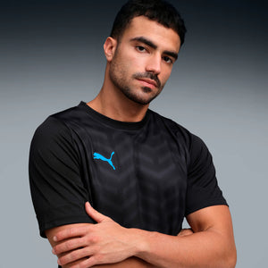 PUMA INDIVIDUAL CUP TR JERSEY BLACK/ULTRA BLUE