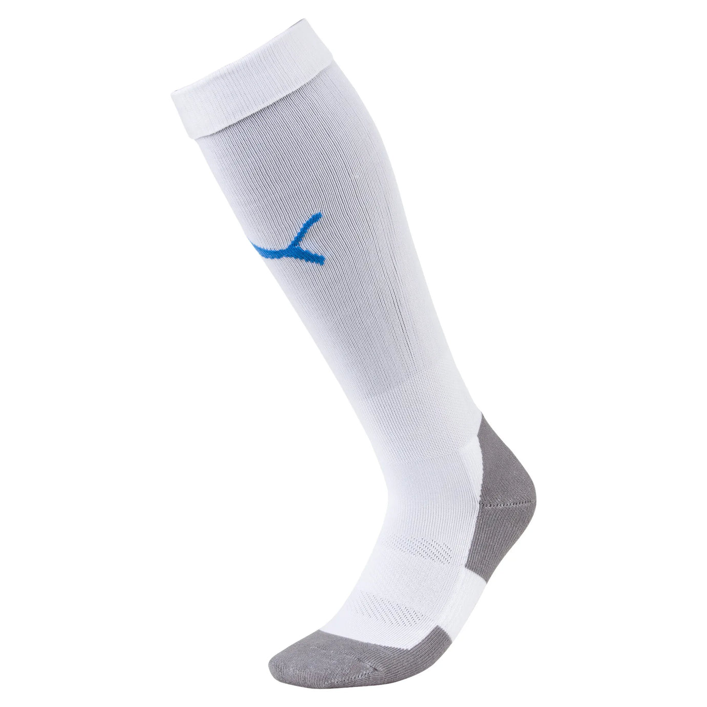 PUMA VMG TEAM LIGA SOCKS White-Electric Blue Lemonade