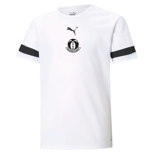 PUMA JR KFAC WAARSCHOOT TEAMRISE JERSEY WHITE
