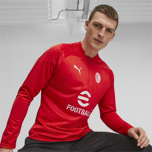 PUMA MILAN 23-24 ZIP TOP RED/FEATHER