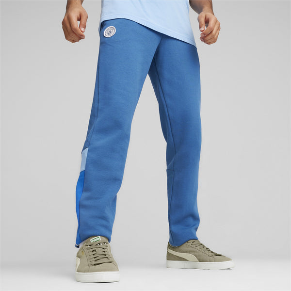 PUMA CITY 23-24 ARCHIVE TRACK PANTS LIGHT BLUE/LAKE BLUE