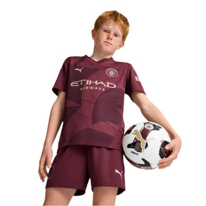 PUMA JR CITY 24-25 THIRD JERSEY DARK JASPER