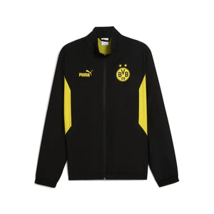 PUMA DORTMUND 24-25 ARCHIVE JACKET BLACK/FASTER YELLOW