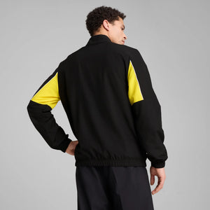 PUMA DORTMUND 24-25 ARCHIVE JACKET BLACK/FASTER YELLOW