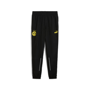 PUMA DORTMUND 24-25 ARCHIVE PANT BLACK/FASTER YELLOW