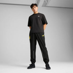 PUMA DORTMUND 24-25 ARCHIVE PANT BLACK/FASTER YELLOW