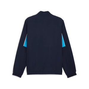 PUMA CITY 24-25 ARCHIVE JACKET NAVY/TEAM LIGHT BLUE
