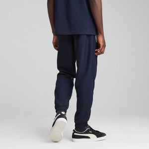 PUMA CITY 24-25 ARCHIVE PANT NAVY/TEAM LIGHT BLUE