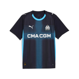 PUMA MARSEILLE 25-26 AWAY JERSEY NEW NAVY/LUMINOUS BLUE