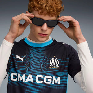 PUMA MARSEILLE 25-26 AWAY JERSEY NEW NAVY/LUMINOUS BLUE