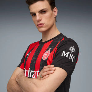 PUMA MILAN 25-26 HOME JERSEY FOR ALL TIME RED/BLACK