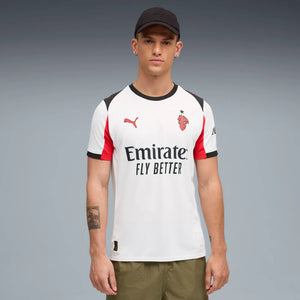 PUMA MILAN 25-26 AWAY JERSEY WHITE/FOR ALL TIME RED