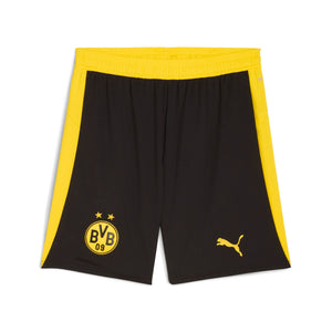 PUMA DORTMUND 25-26 HOME SHORT BLACK/FASTER YELLOW
