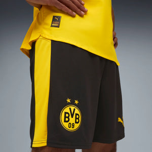 PUMA DORTMUND 25-26 HOME SHORT BLACK/FASTER YELLOW