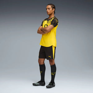 PUMA DORTMUND 25-26 HOME SHORT BLACK/FASTER YELLOW