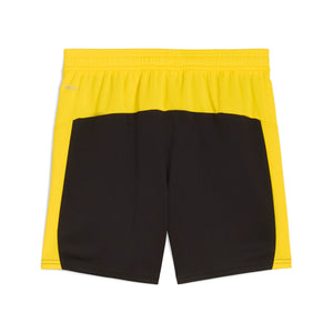 PUMA JR DORTMUND 25-26 HOME SHORT BLACK/FASTER YELLOW