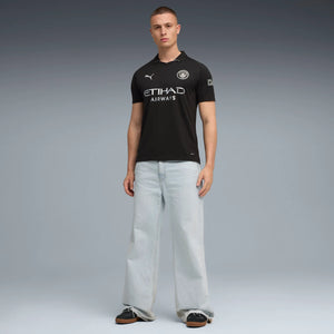 PUMA CITY 25-26 AWAY JERSEY BLACK