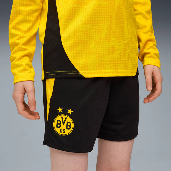 PUMA JR DORTMUND 25-26 TR SHORT BLACK