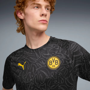 PUMA DORTMUND 25-26 WARM UP JERSEY BLACK