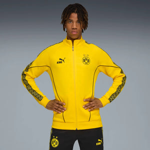 PUMA DORTMUND 25-26 KING ANTHEM JACKET FASTER YELLOW