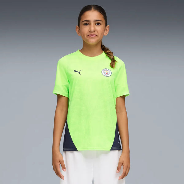 PUMA JR CITY 25-26 TR JERSEY FIZZY APPLE/ BLUE VIOLET