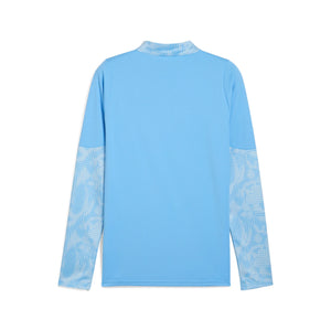 PUMA CITY 25-26 TR ZIP TOP TEAM LIGHT BLUE