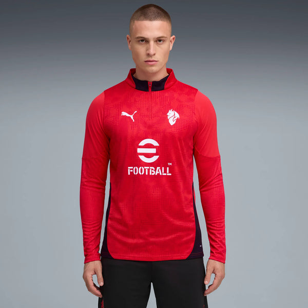 PUMA MILAN 25-26 ZIP TOP FOR ALL TIME RED
