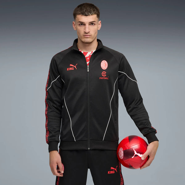 PUMA MILAN 25-26 KING ANTHEM JACKET BLACK/RED